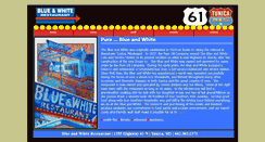 Desktop Screenshot of blueandwhiterestaurant.com